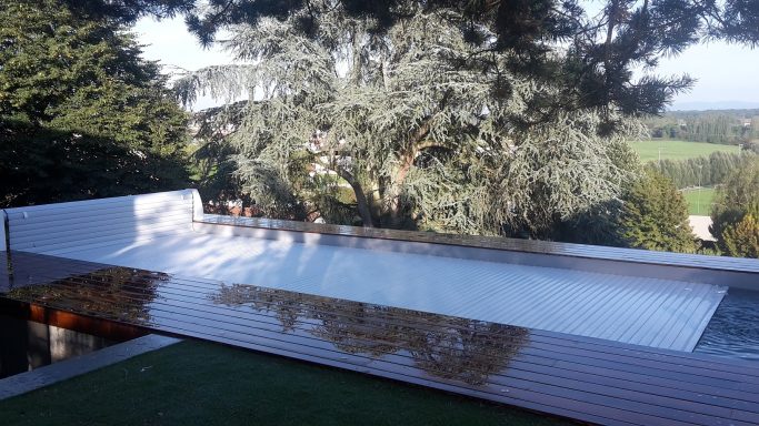piscine avec terrasse en ipé